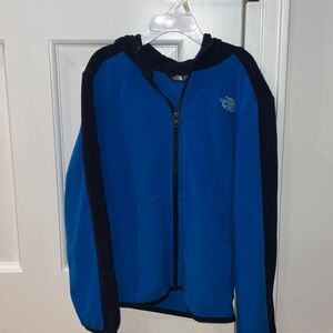 The North Face Kids Blue and Black Jacket